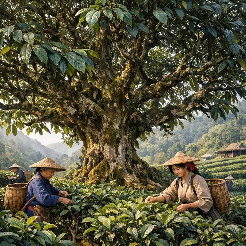 Пуэр — настоящий черный чай из Китая