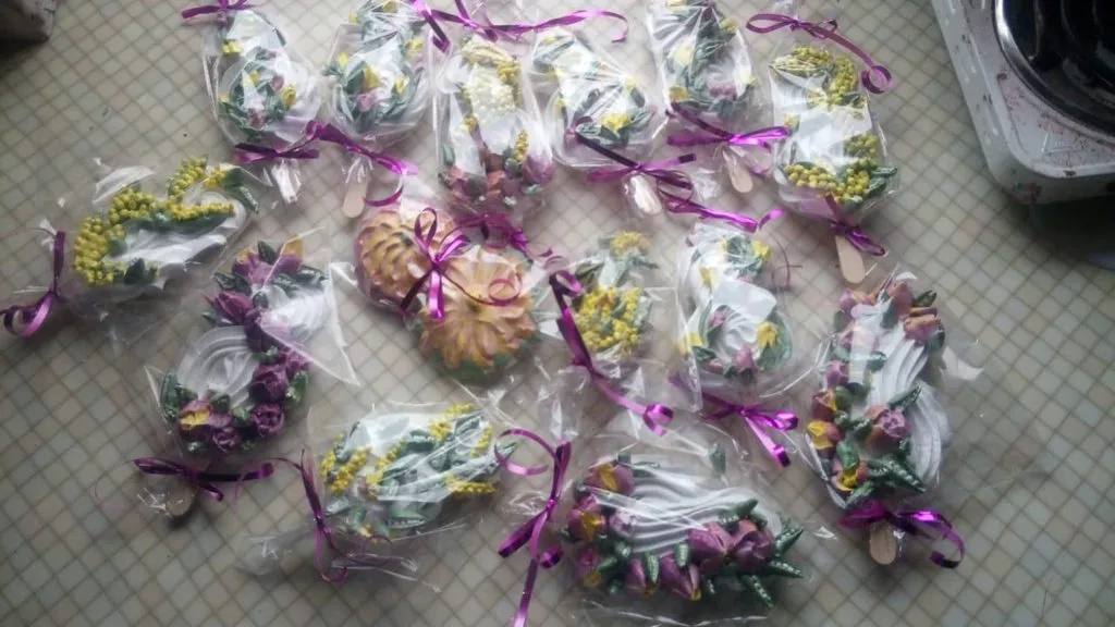 Зефирные букеты и композиции