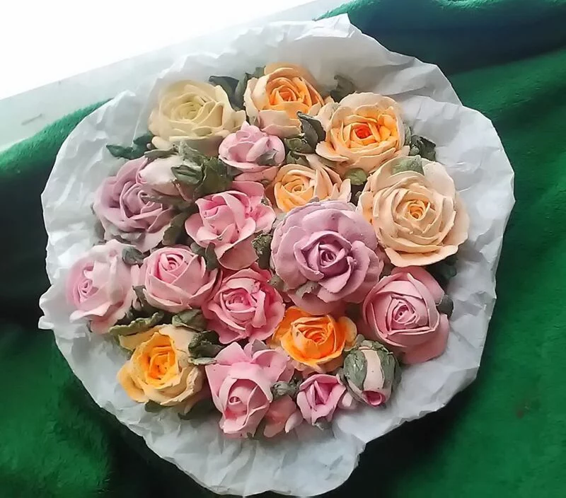 Зефирные букеты и композиции