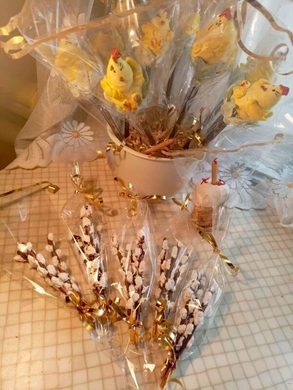 Зефирные букеты и композиции