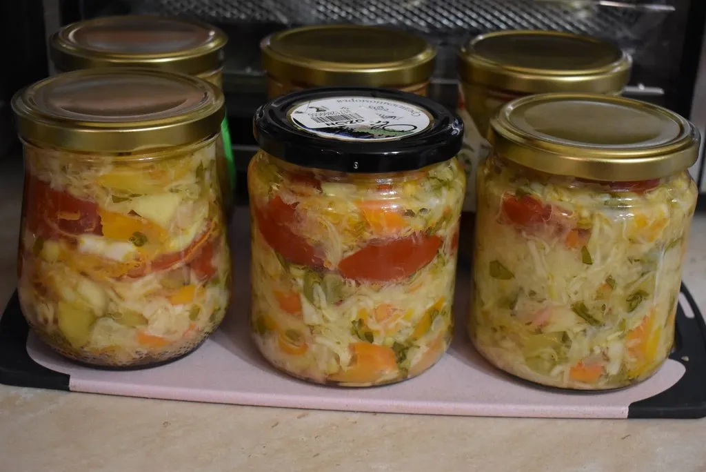 Овощная заготовка для щей