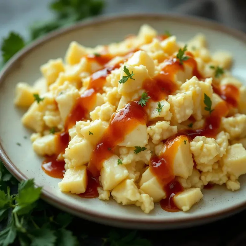 Классический чешский рождественский картофельный салат (Вramborovy; salat).