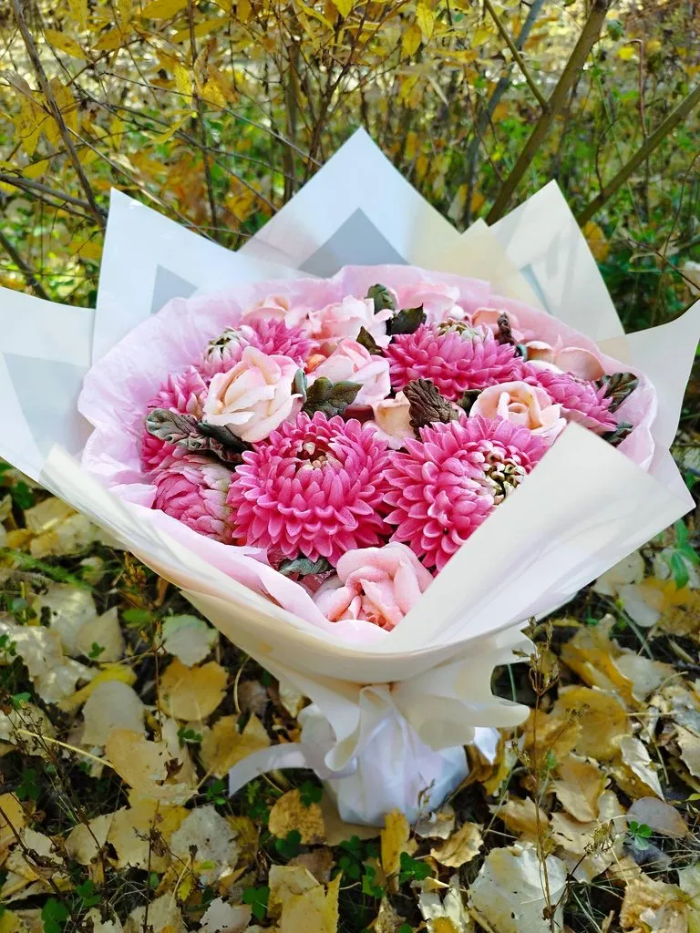 Зефирные букеты и композиции