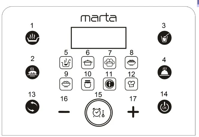 Мультиварки-скороварки Marta MT-4333 и MT-4334