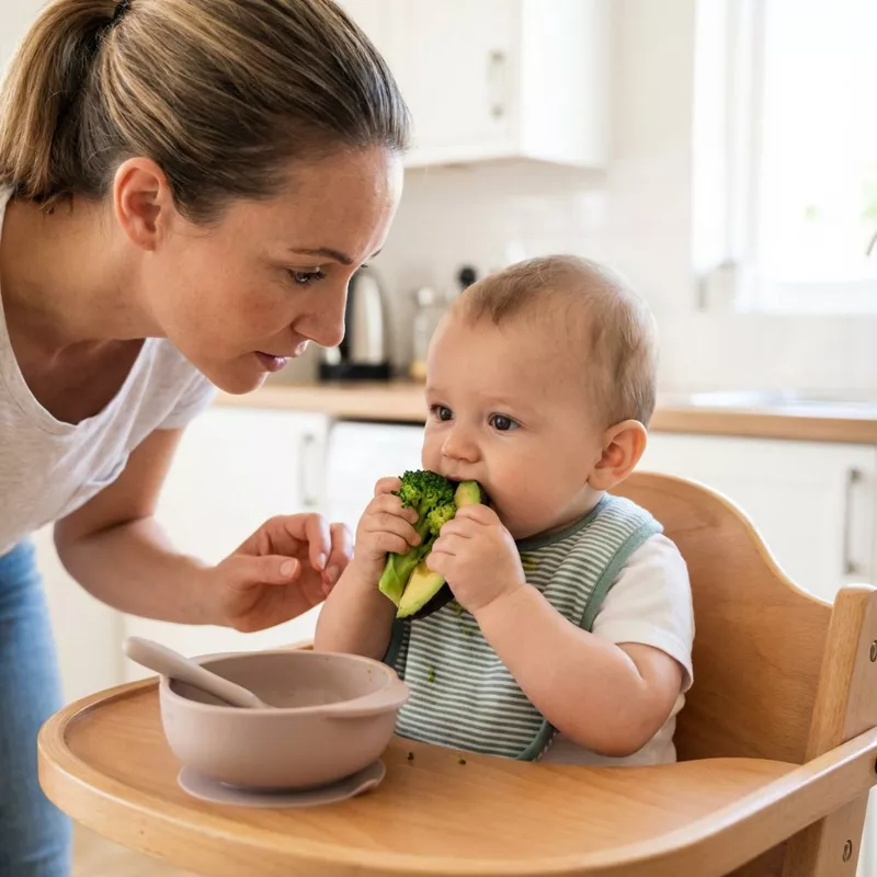 Baby-Led Weaning: когда ребёнок ест сам с шести месяцев
