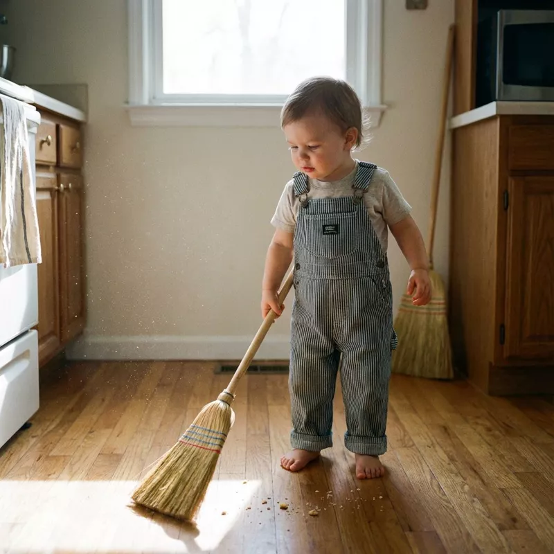 Дополнение: уборка с детьми - как приучить ребёнка к порядку играючи