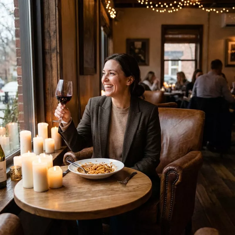 Ужин в одиночестве как искусство заботы о себе