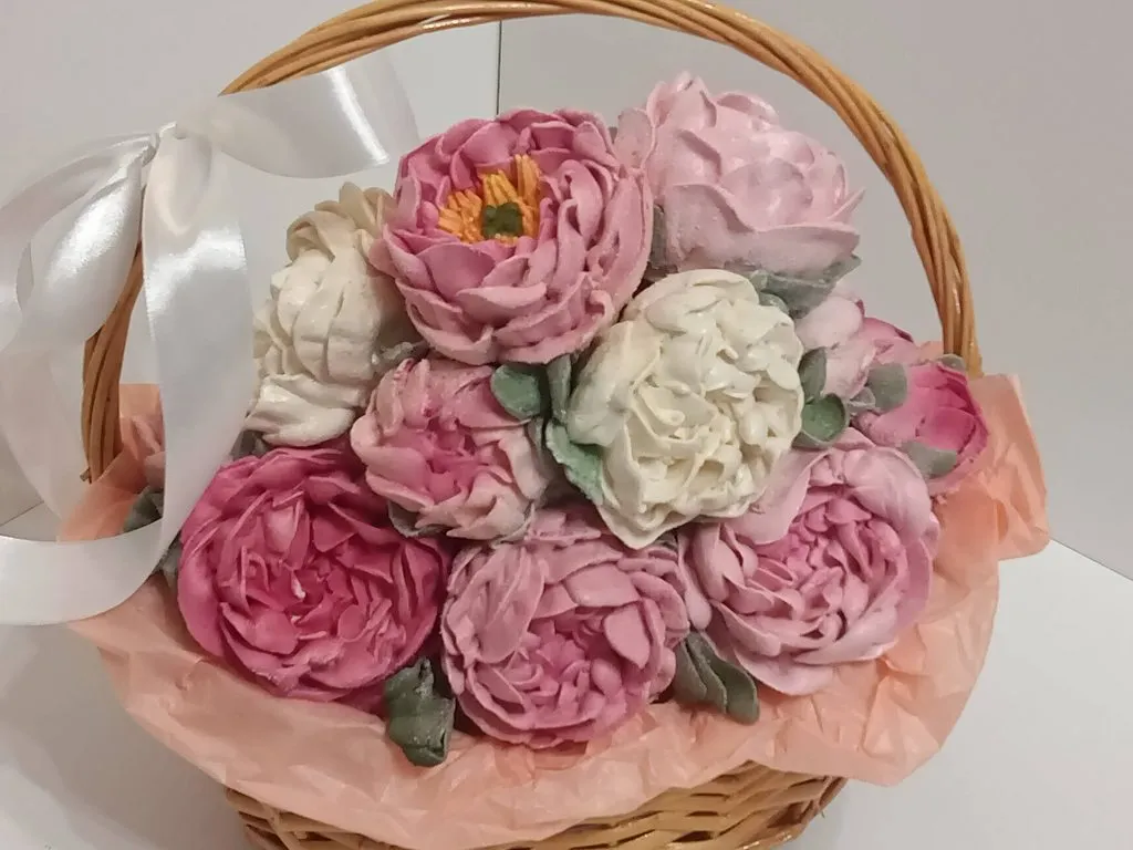 Зефирные букеты и композиции