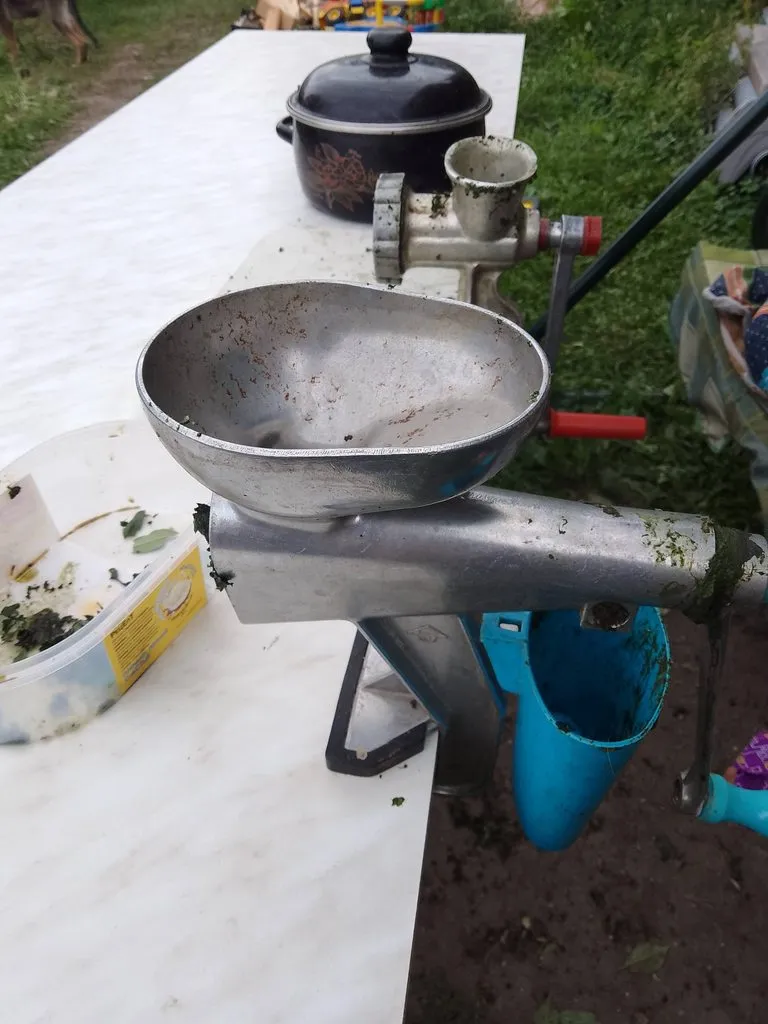Подскажите мясорубку, подходящую для ферментизации чая