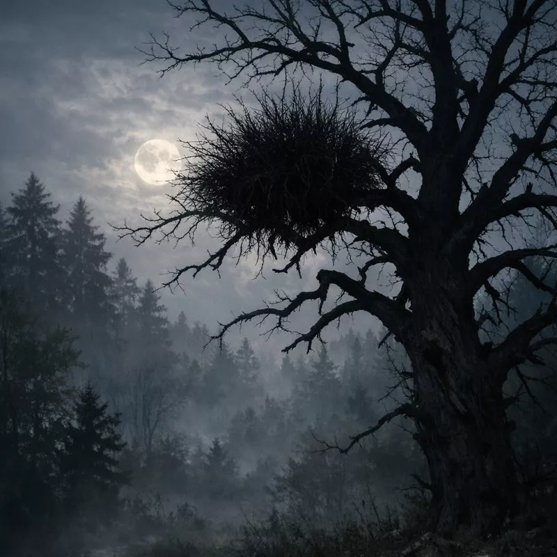 Ведьмины метлы: странные наросты, которые меняют облик деревьев 