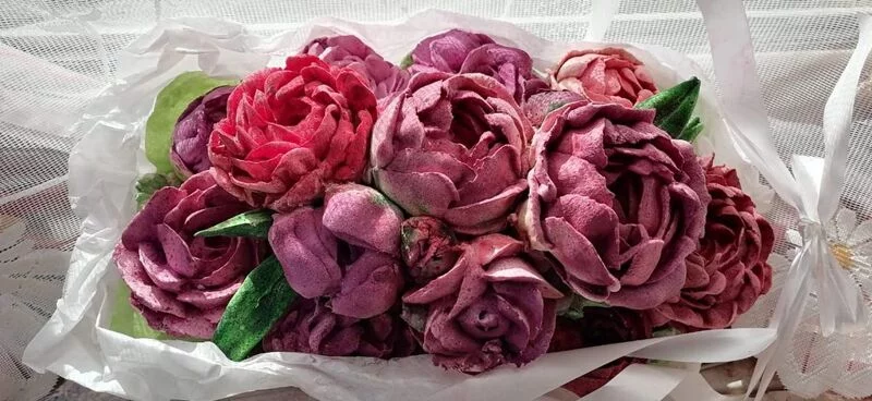 Зефирные букеты и композиции