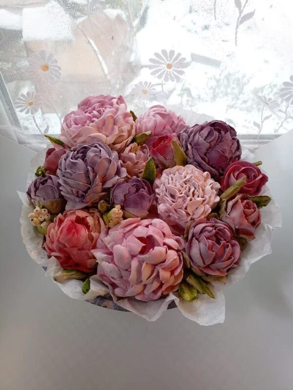 Зефирные букеты и композиции