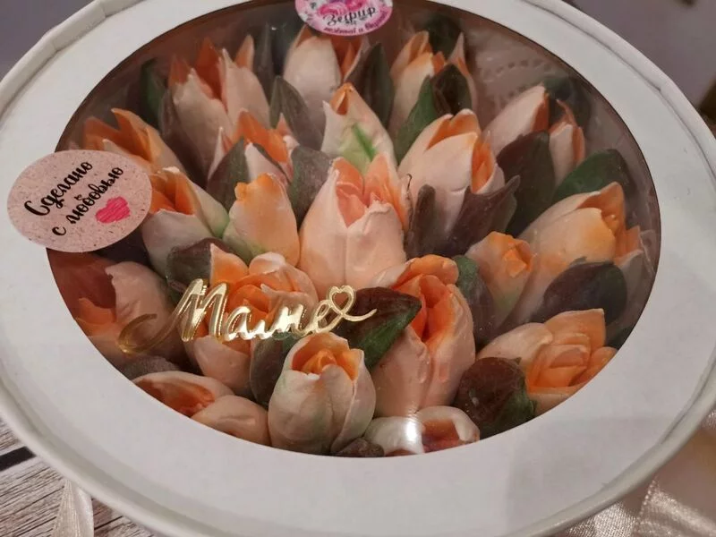 Зефирные букеты и композиции