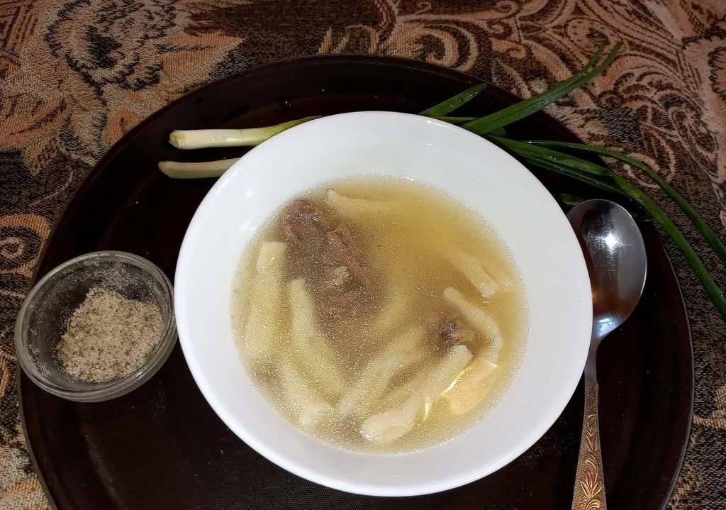 Жижиг галнаш (он же жижиг галныш, он же чеченские галушки с мясом)