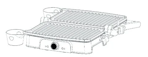 Электрогриль Kitfort KT-1659