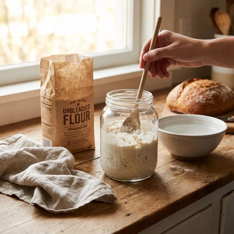 Самый простой способ выведения закваски для хлеба