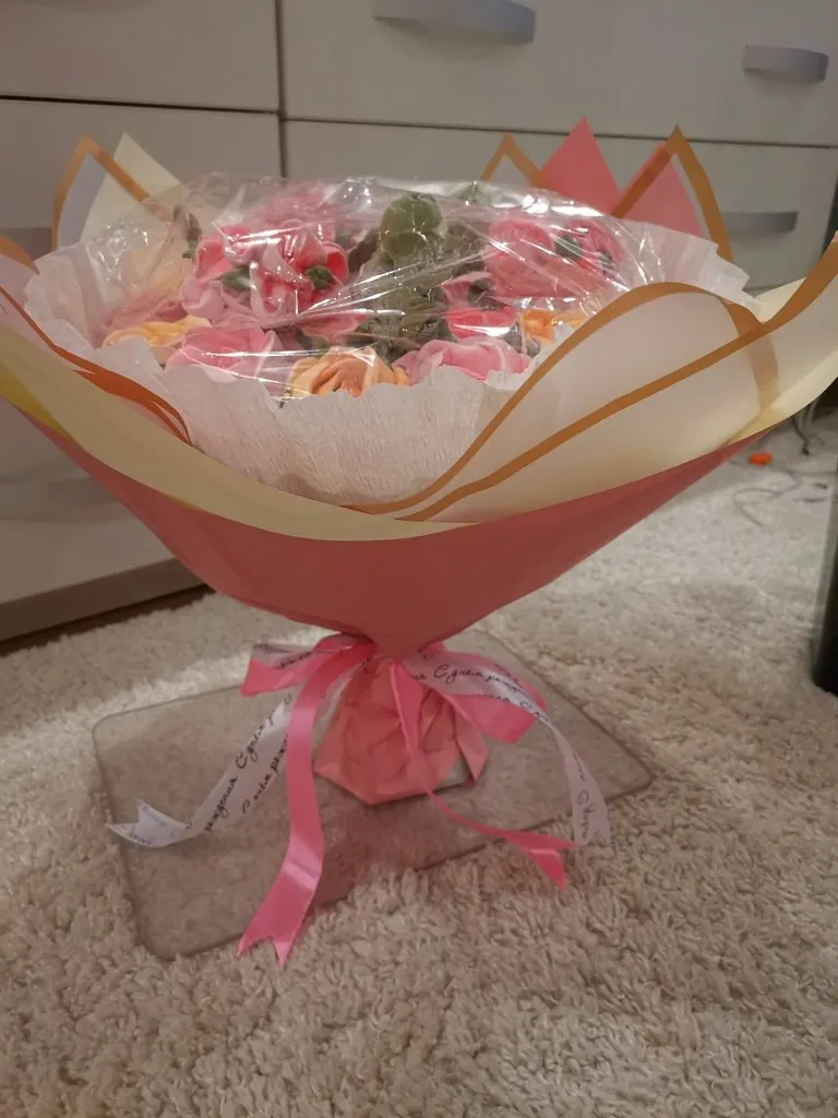 Зефирные букеты и композиции