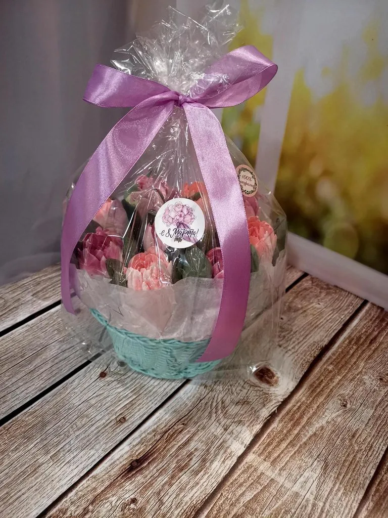 Зефирные букеты и композиции