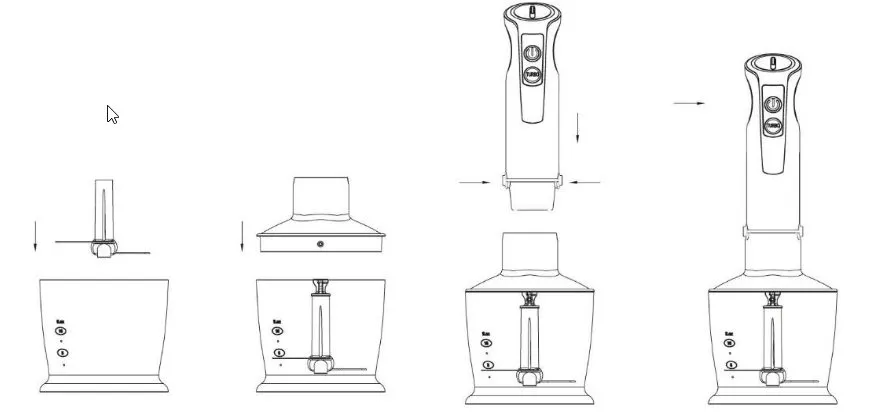 Блендер Maunfeld MHBL.1000W