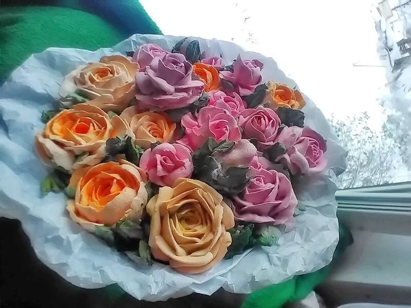 Зефирные букеты и композиции