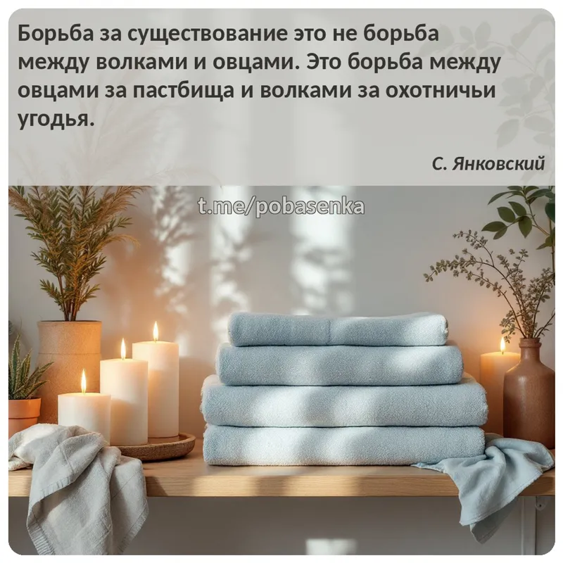 «Борьба за существование это не борьба между волками и овцами. Это борьба между овцами за пастбища и волками за охотничьи...» height="550" width="550"