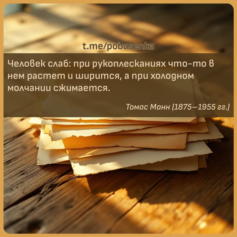 «Человек слаб при рукоплесканиях что то в нем растет и ширится, а при холодном молчании...» height="550" width="550"
