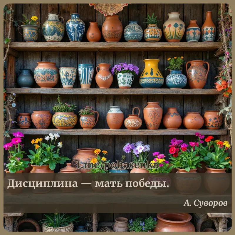 «Дисциплина — мать...» height="550" width="550"