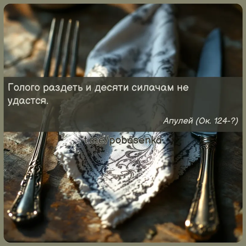 «Голого раздеть и десяти силачам не...» height="550" width="550"