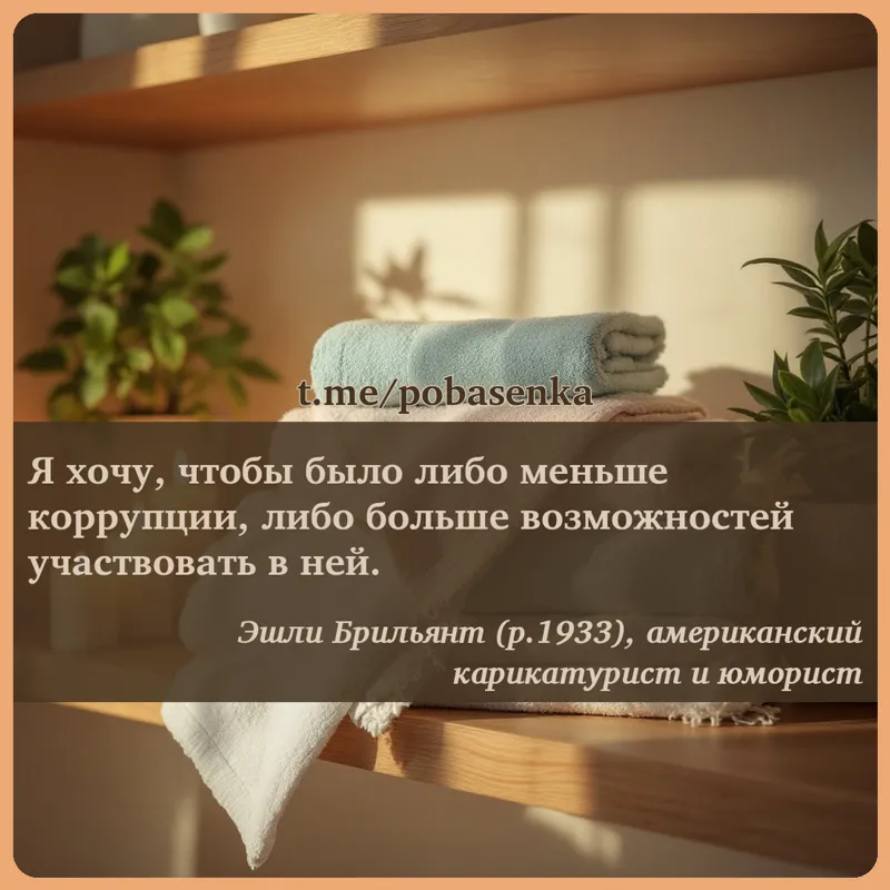 «Я хочу, чтобы было либо меньше коррупции, либо больше возможностей участвовать в...» height="550" width="550"