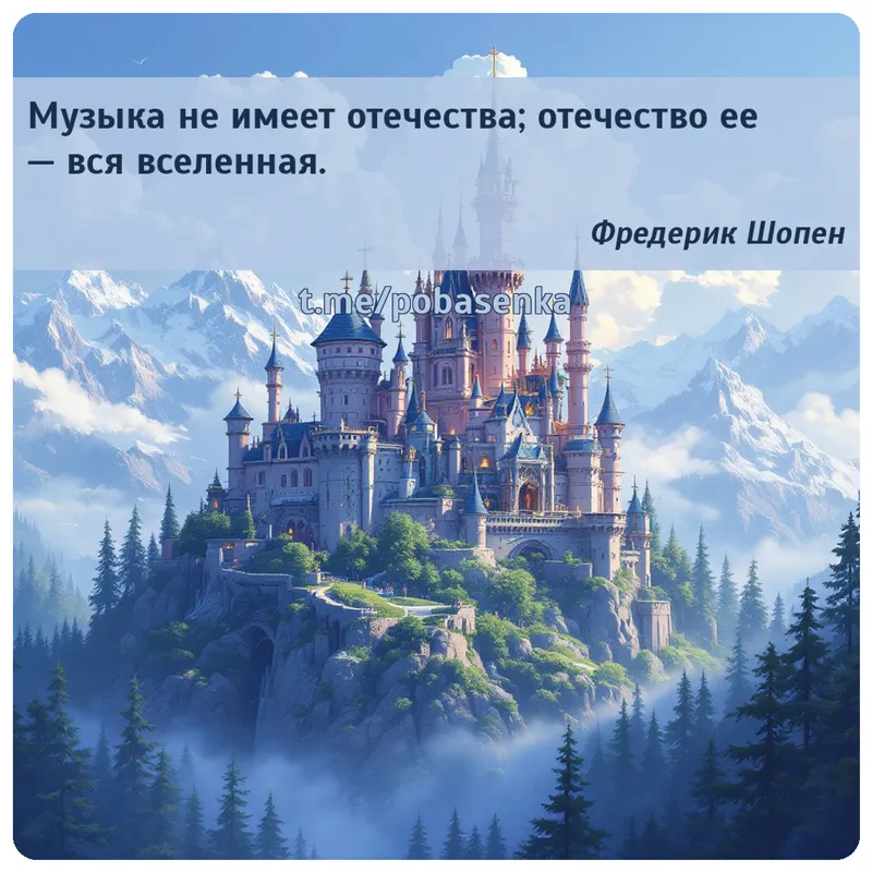 «Музыка не имеет отечества; отечество ее — вся...» height="550" width="550"