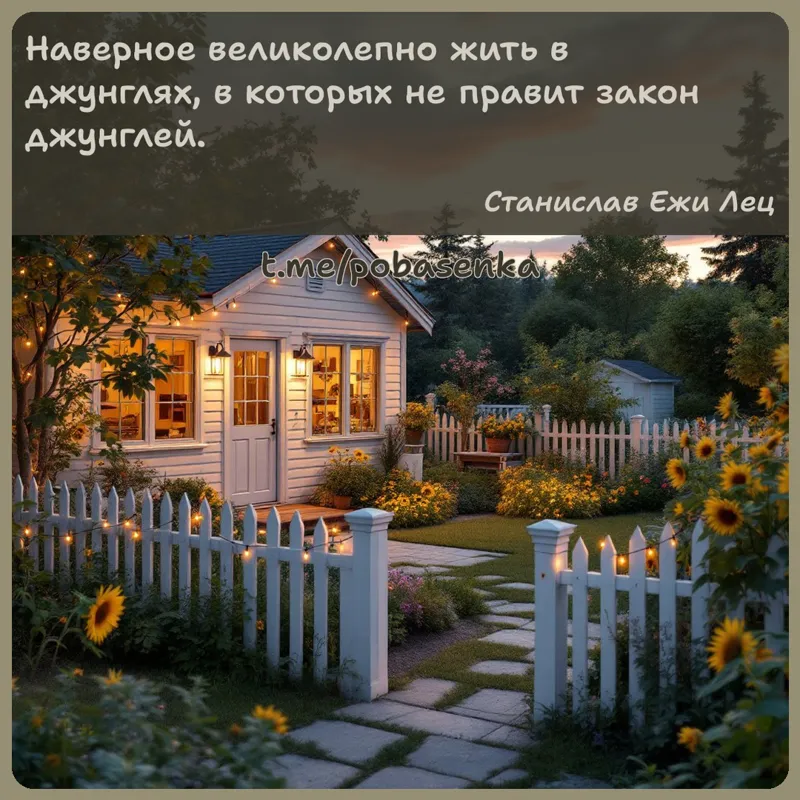 «Наверное великолепно жить в джунглях, в которых не правит закон...» height="550" width="550"