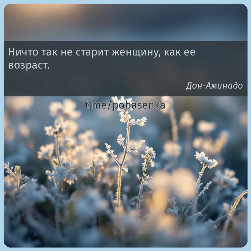 «Ничто так не старит женщину, как ее...» height="550" width="550"