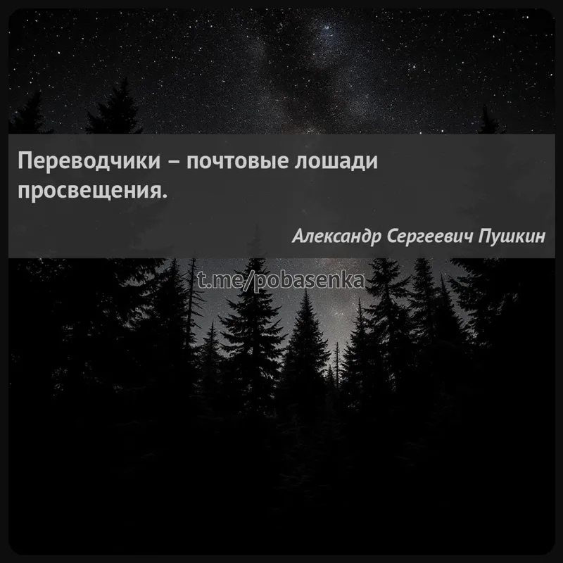 «Переводчики почтовые лошади...» height="550" width="550"