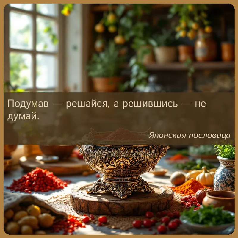 «Подумав — решайся, а решившись — не...» height="550" width="550"