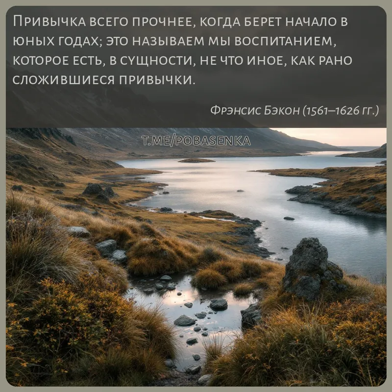 «Привычка всего прочнее, когда берет начало в юных годах; это называем мы воспитанием, которое есть, в сущности, не что иное,...» height="550" width="550"