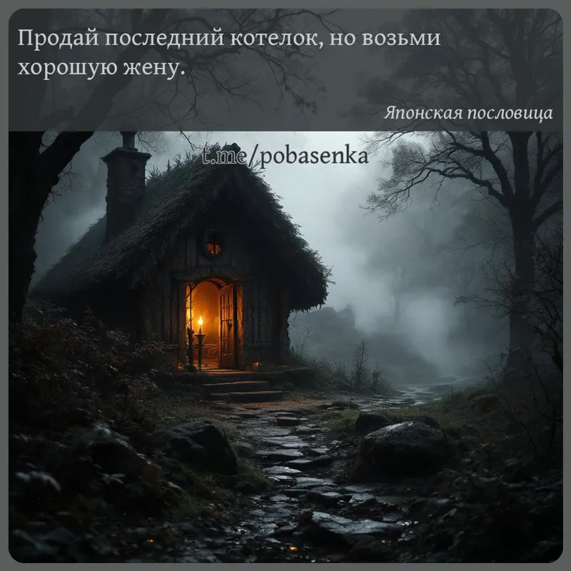 «Продай последний котелок, но возьми хорошую...» height="550" width="550"