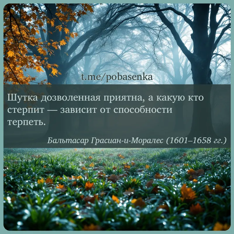 «Шутка дозволенная приятна, а какую кто стерпит — зависит от способности...» height="550" width="550"