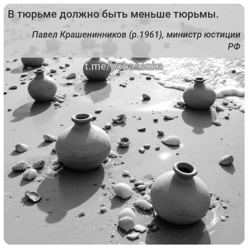«В тюрьме должно быть меньше...» height="550" width="550"