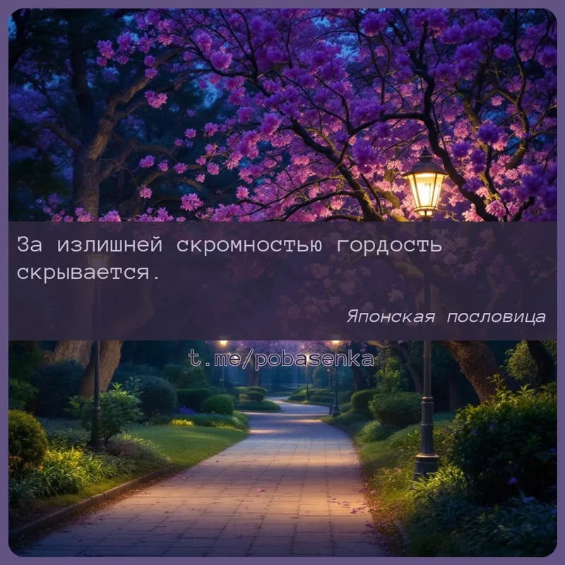 «За излишней скромностью гордость...» height="550" width="550"