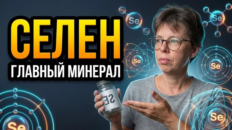Скрытый дефицит селена: Главный минерал долголетия, о котором молчат врачи!