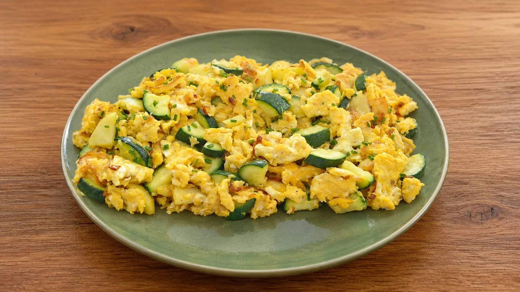 Got Zucchini? Make this Spanish Zucchini and Potato Scramble