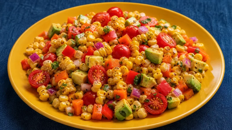 Ina Garten's Fiesta Corn & Avocado Salad  Barefoot Contessa  Food Network