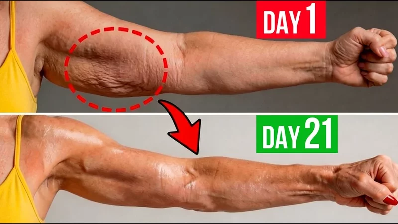  FLABBY ARMS GONE at 56 — Just 5 Min in My Kitchen!