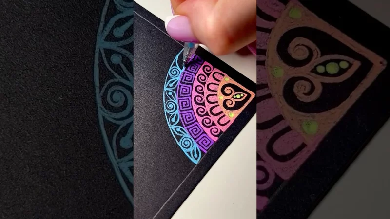 Just another relaxing drawing process, no special meaning