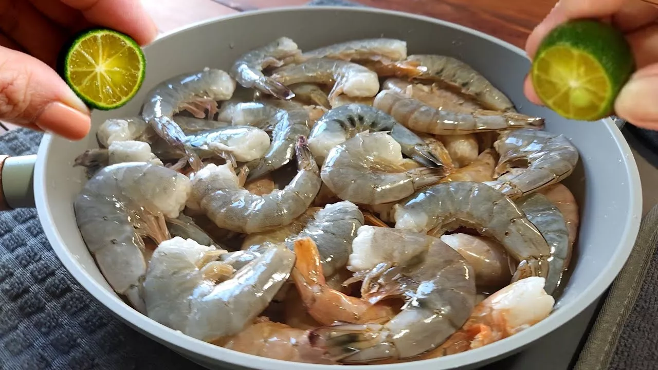 STOP BOILING SHRIMP IN WATER! DO THIS INSTEAD!!