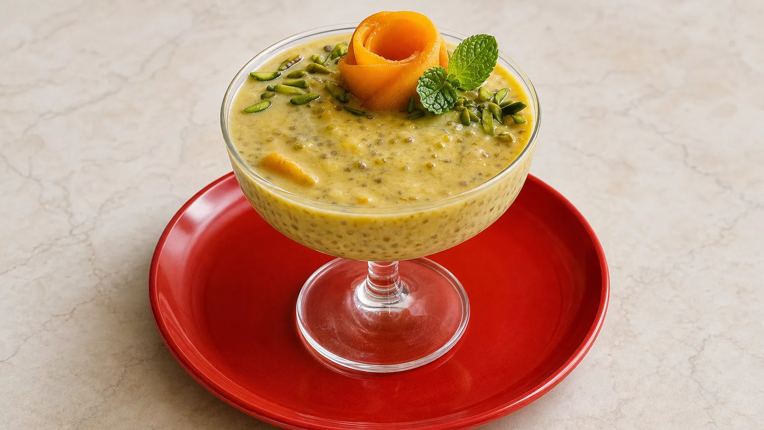Mango Sago Pudding Recipe By Food Fusion