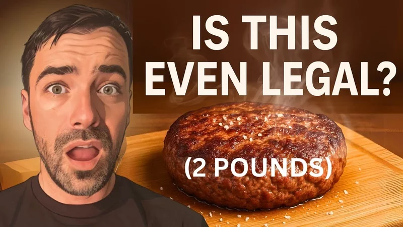 How to Make the Best Burger (2LB CARNIVORE STYLE)