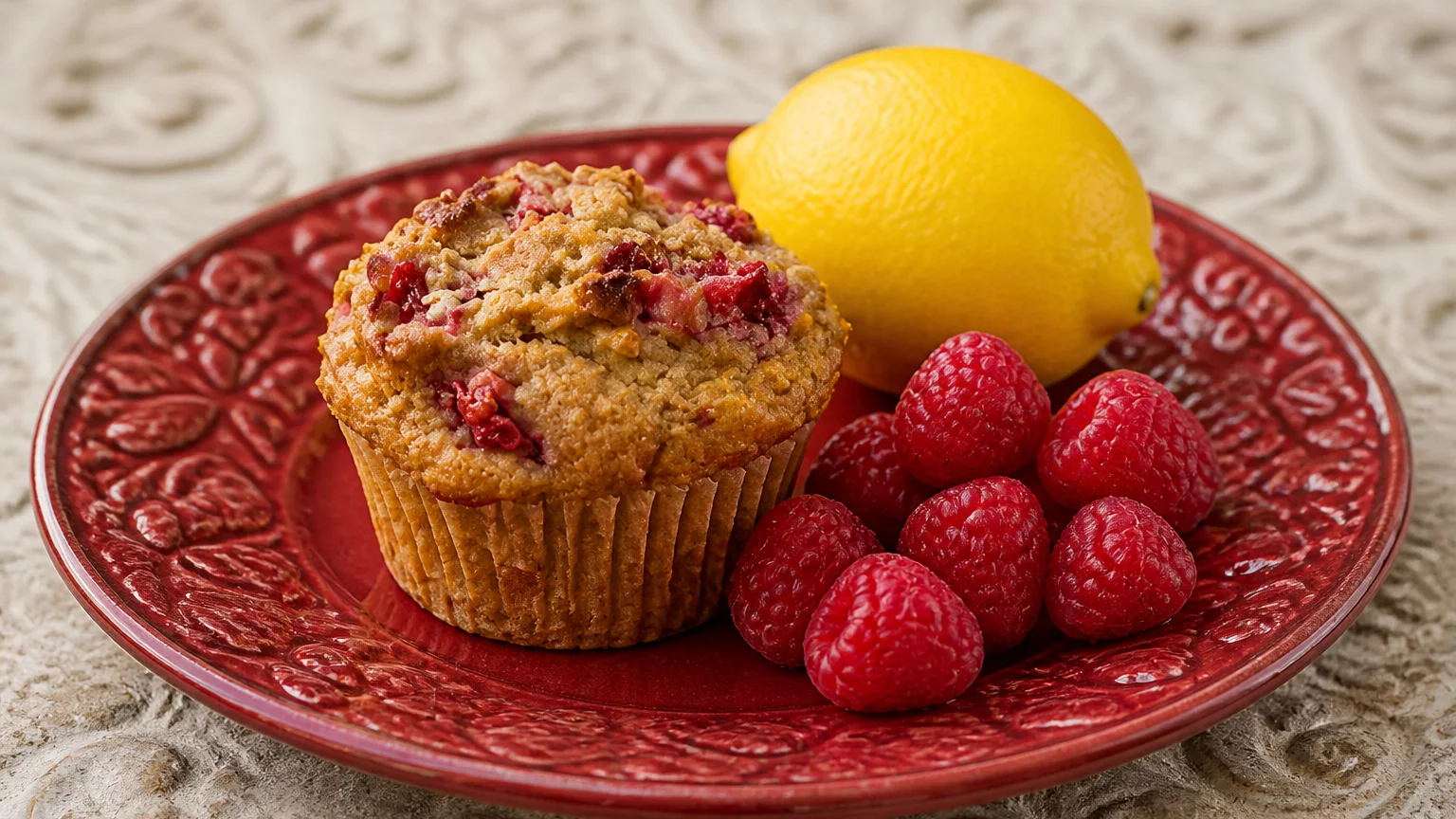 Strawberry Lemonade Muffins recipe - Easy! Healthy! Delicious!