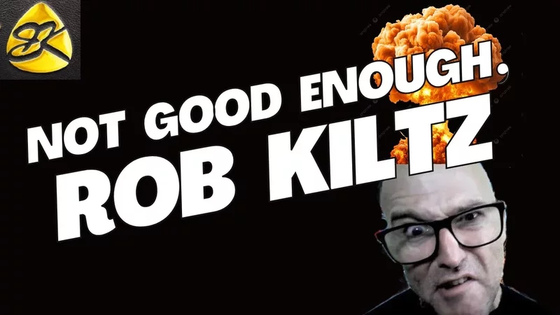 NOT Good Enough, @doctorkiltz!!!