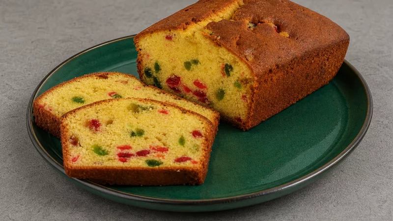 Cherry Pound Cake Recipe Demonstration - Joyofbaking.com